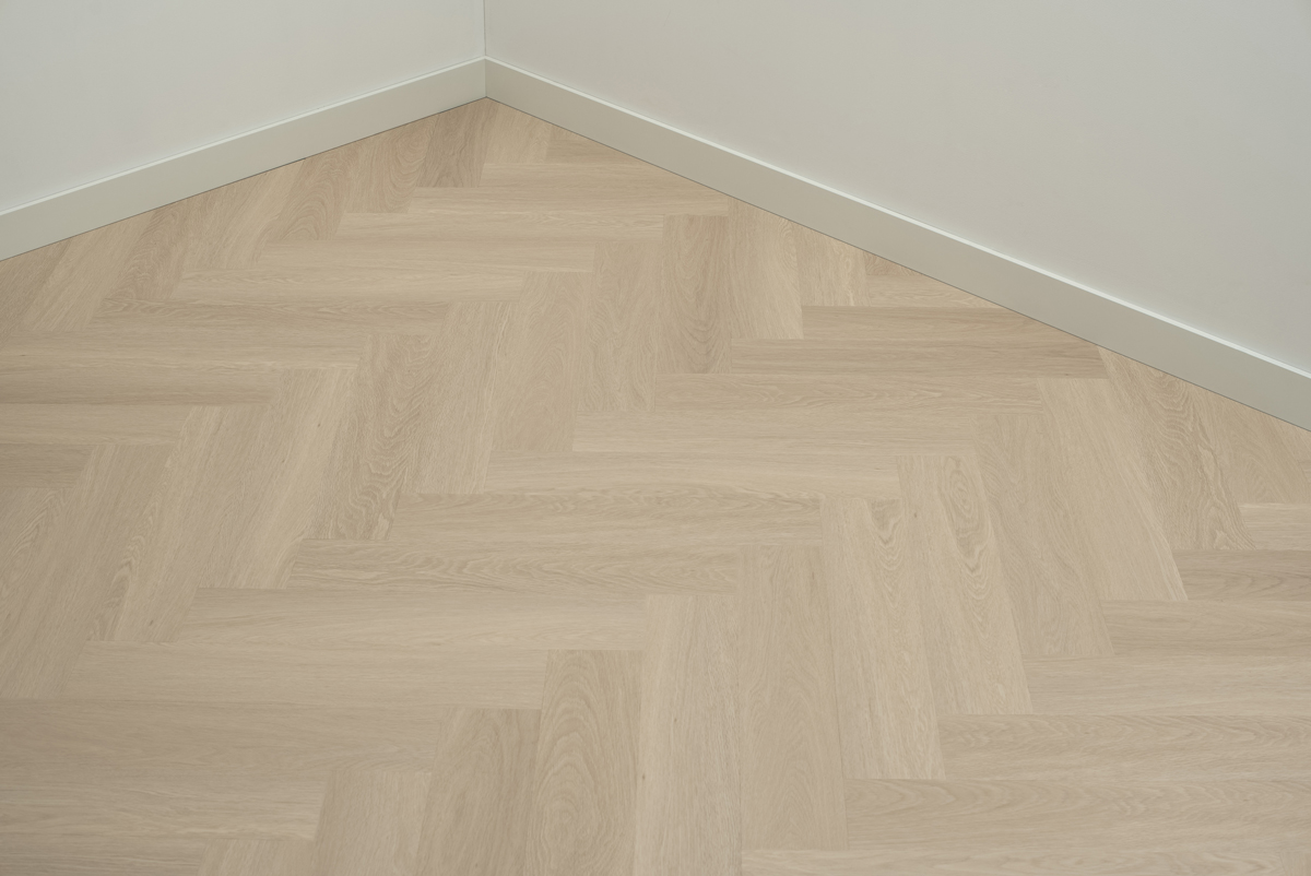 Floer Visgraat Click PVC - Beige Eiken - Afbeelding 14