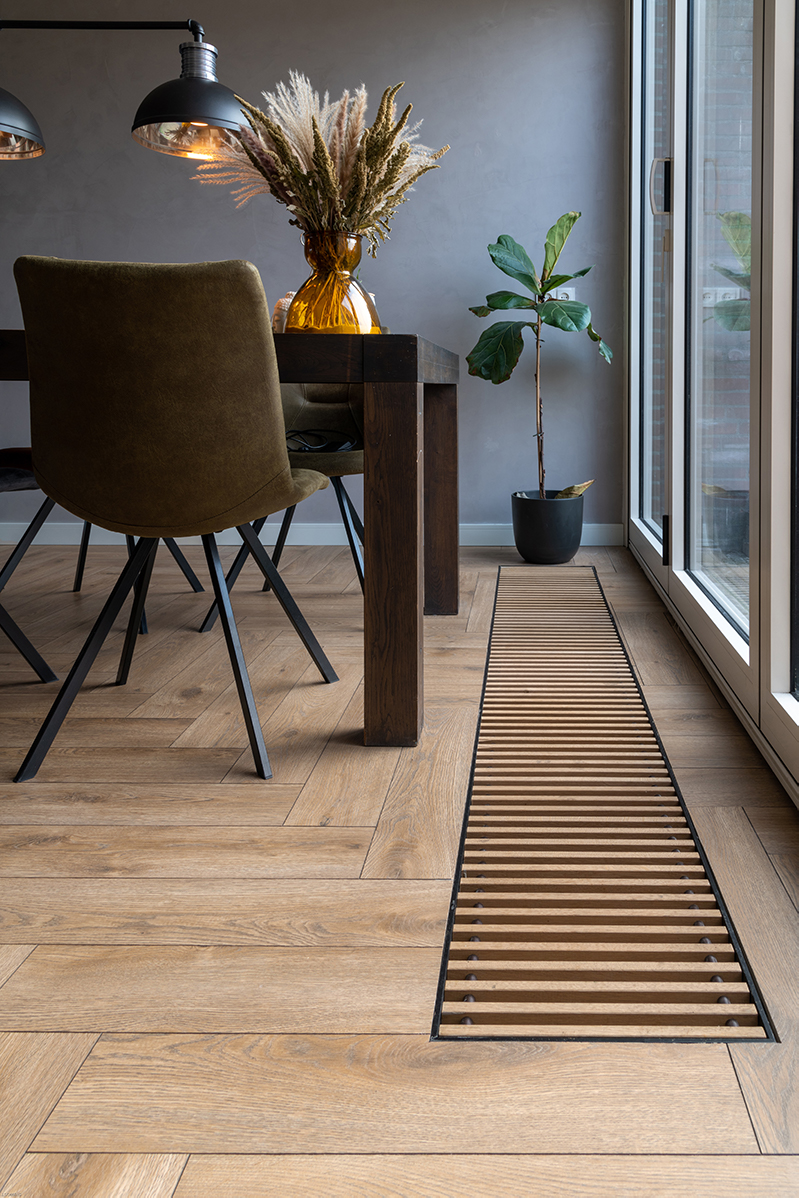 Floer Visgraat Laminaat - Bruin Eiken - Afbeelding 6