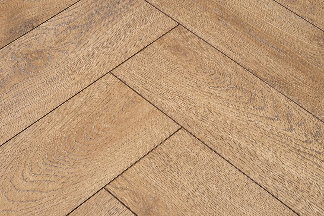 Floer Visgraat Laminaat - Bruin Eiken - Afbeelding 13