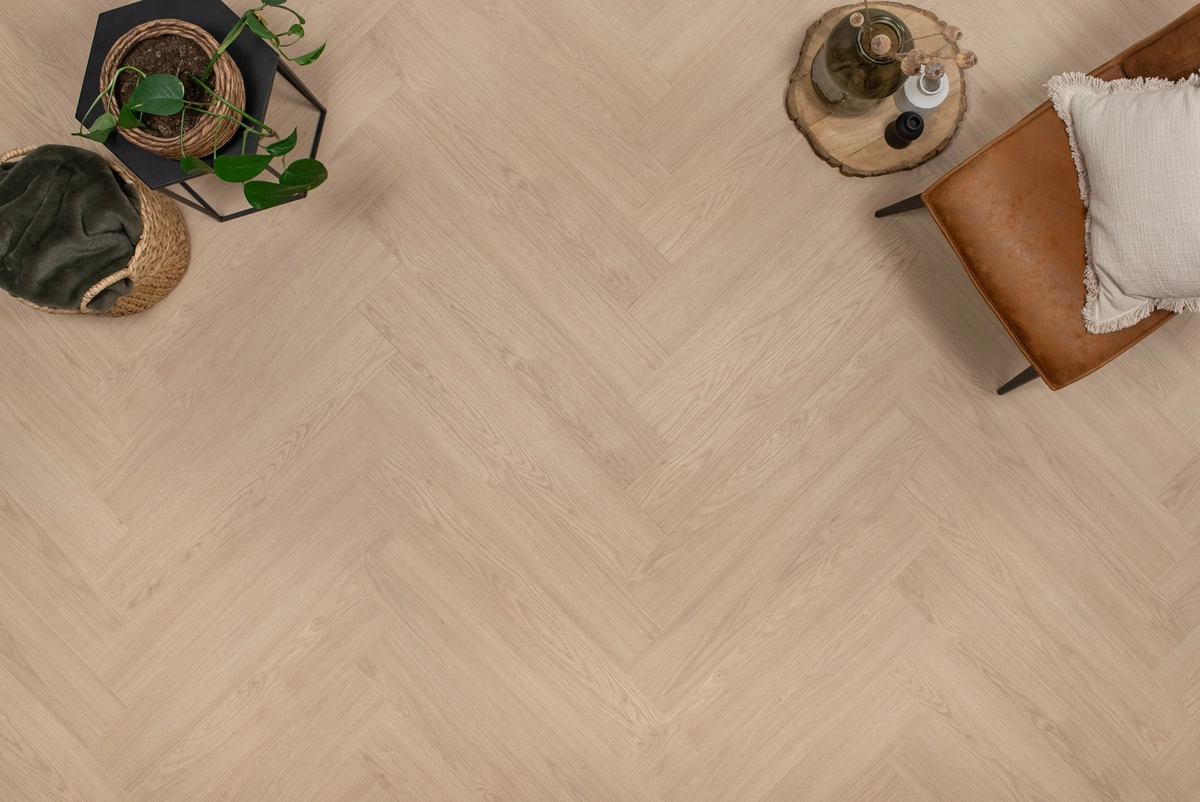 Floer Walvisgraat Laminaat – Humphrey Hazelbruin - Afbeelding 6